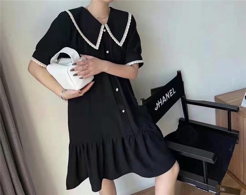 夏季连衣裙，女装连衣裙，曼希野