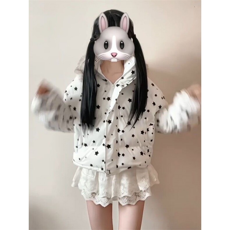 1506-1/M78191/P89星星棉服外套女冬季新款宽松学生保暖面包服,男装棉衣,星座1506-1