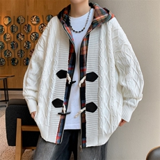 2024【新品】新品针织开衫男士休闲外套上衣1018-1-M691-P85，女装短外套，星座1018-1​