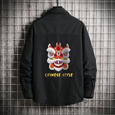 CS15185-P38加绒款-P48长袖衬衫男士大码宽松衬衣男寸衫网格，男装衬衫，电商A040A