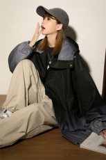 1中性风山系防水冲锋衣渐变色夹克女聚酯纤维JK77088P85控128，男装夹克，星座227-7