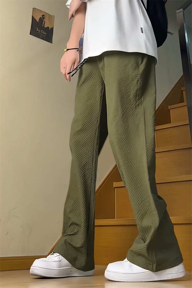 夏季户外防晒防水速干冰丝伞兵冲锋裤男微喇休闲裤KZ927-P38控68,男装防晒衣,星座301C-5