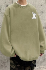 主推款可持续提供视频抖音宽松圆领卫衣D223A-YL23128特P28，男装卫衣，电商019-1