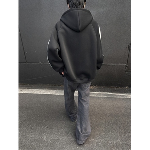重磅拼色男女连帽卫衣   特P60   M-3XL图片