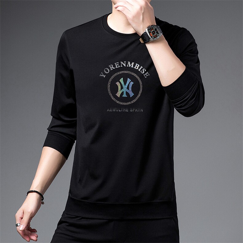 SA9613钱塘2020-2冬季厚款时尚休闲简约潮流中青年男士卫衣P62,男装卫衣,钱塘207-2