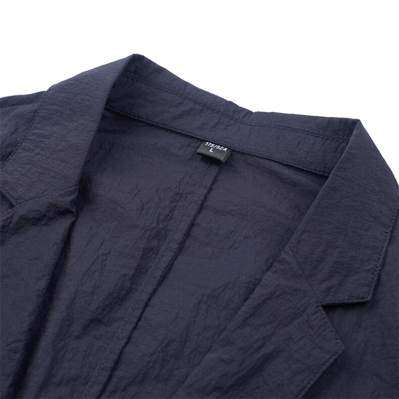BW5169钱塘2020-2夏季薄款男士长袖西服外套时尚修身防晒衣P145,男装西服,钱塘207-2