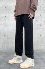 美式高街潮流宽松水洗牛仔裤直筒休闲裤A161-S2354-P51，男装牛仔裤，电商A161