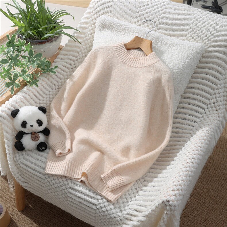 双股插肩半高百搭童装，童装儿童羊毛衫，蒙王妃