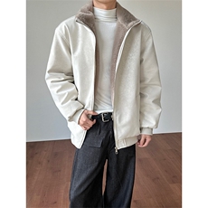 加绒加厚蛇纹亮片棉衣潮牌宽松座山雕皮衣男D54135-TP80158，男装皮衣，电商A102