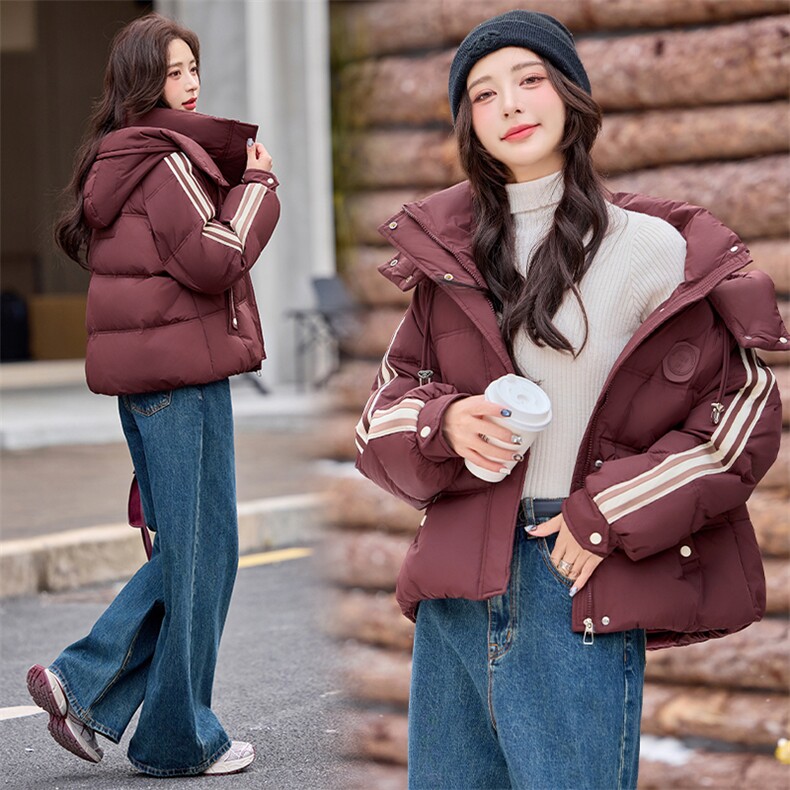 短款羽绒服女款2025新款冬季小个子品牌时尚洋气高端百搭轻薄外套,女装羽绒服,天丽