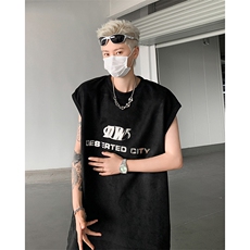 T55特P25控48高品质麂皮绒短袖烫金印花T恤情侣男，男装T恤，电商B205