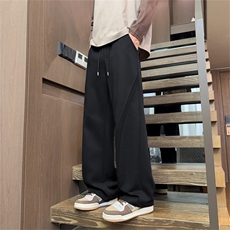 现货华棉直筒休闲长裤CK64特P35M-3XL，男装休闲裤，电商B325