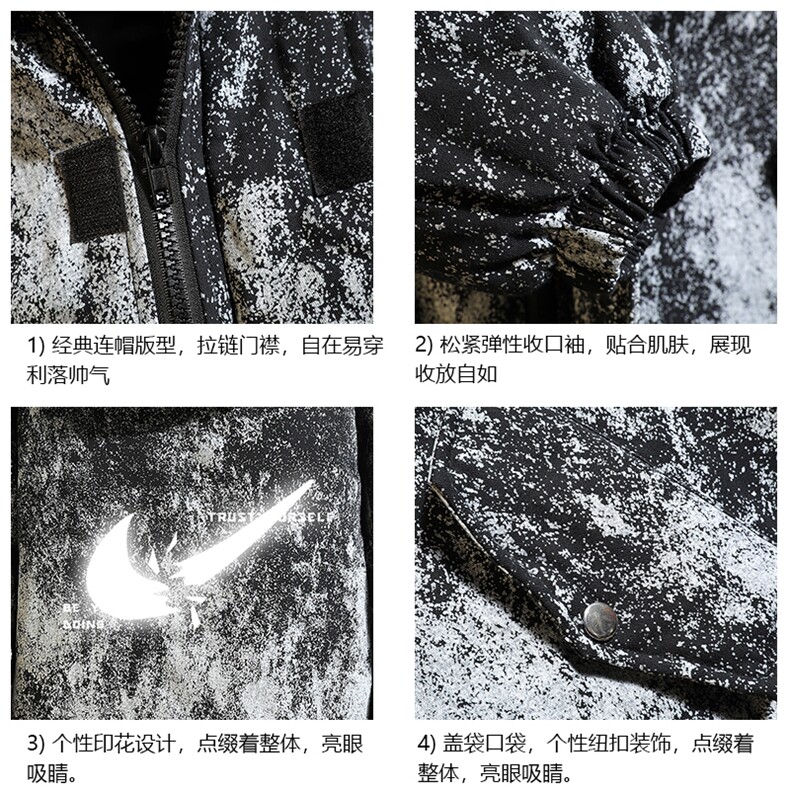 MC49111-P135日系潮棉衣男大码派克服男工装棉服外套棉袄砖墙,男装棉衣,电商A040A