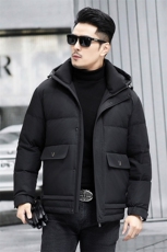 M801-106钱塘2020-3时尚休闲简约冬季厚款中年男士羽绒服P233，男装羽绒服，钱塘207-3