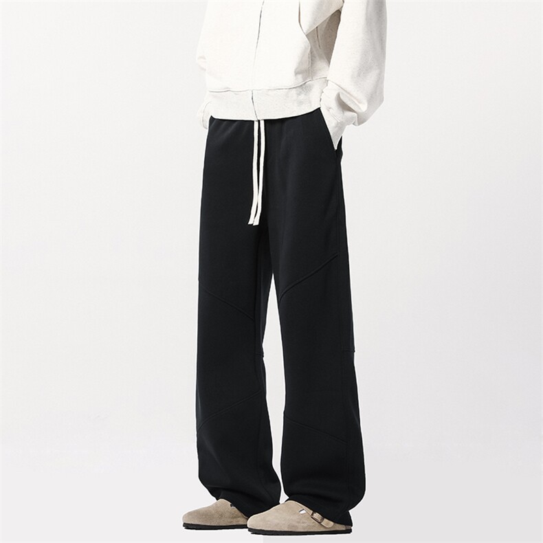 B258-K9973-P55控78抖音品质卫裤面料成分65%棉35%聚酯纤维,男装休闲裤,电商B258