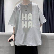 华夫格t恤男短袖男大码五分袖大皂风HT73346-P22，男装T恤，电商A040