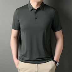 男士短袖T恤翻领夏季短袖Polo衫商务休闲男体恤衫LBP23266-P65，男装T恤，星座1105-3