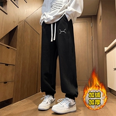 供抖音高品质主推加绒加厚男裤子416B-1-KL751-P55限78加绒P65，男装卫衣，星座416B-1
