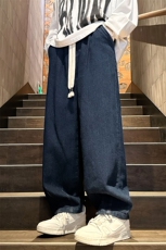 2026春季新款外景大码美式星空网眼牛仔裤M-5XGK24640-特P40，男装牛仔裤，电商A022