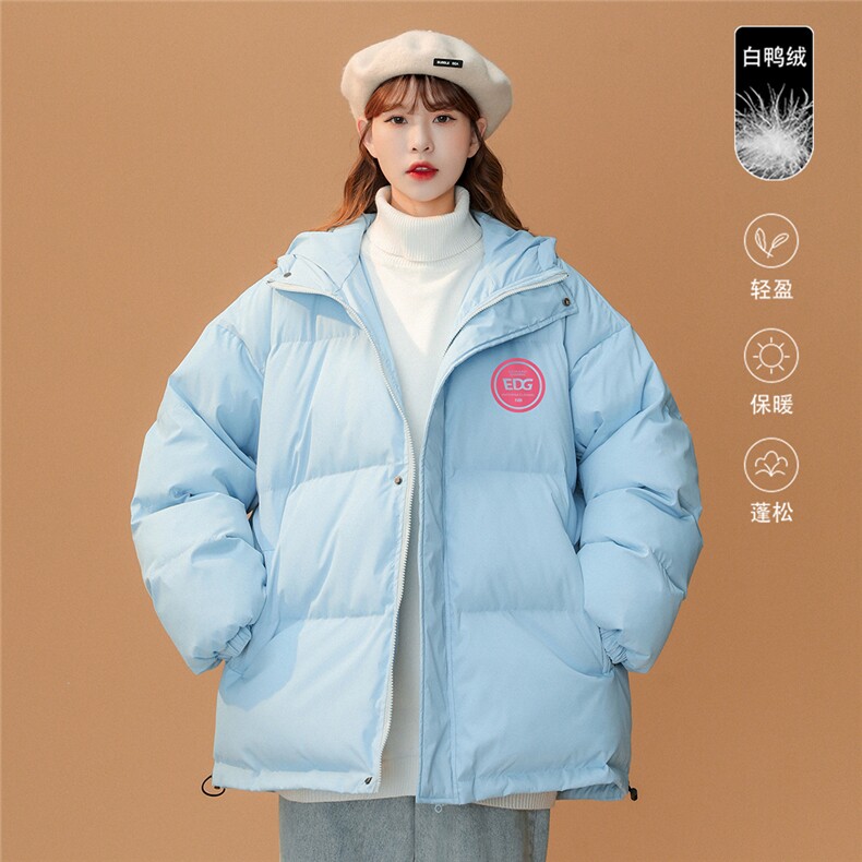 中性白鸭绒22冬季设计感百搭保暖连帽羽绒服外套YR147P225控298,男装羽绒服,A247A