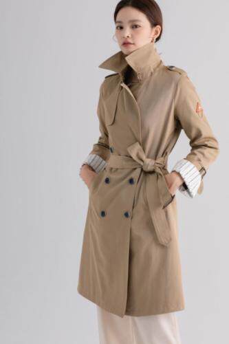 2021风衣，女装风衣，海派甜心