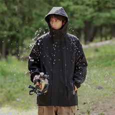 2024春季新款cityboy大码防水冲锋衣夹克M-5XHJ23653-特P50，男装夹克，电商A022