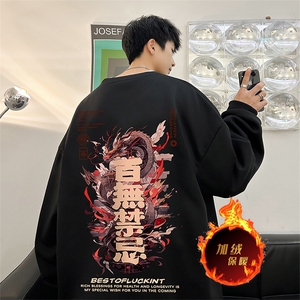 龙年卫衣 冬季加绒加厚卫衣男女外套DY5523常规特P28加绒特33图片