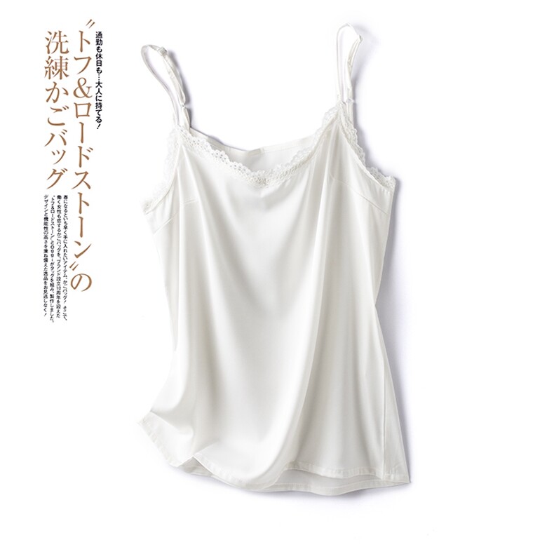 2025年夏季常规百搭V领时尚百搭通勤吊带，女装背心吊带，绒宛羊绒