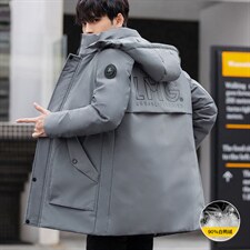 主推 90%白鸭绒M-8XL大码中长羽绒服 109-2199-P205报告图片