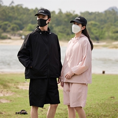 夏季薄款UPF50+防紫外线皮肤衣男宽松钓鱼防晒服套装2360-682-P55，男装休闲套装，星座1403A