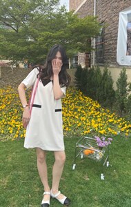 韩系连衣裙图片