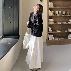 2025春新款卫衣半身裙两件套套装2525P165控248，女装套装/套裙，2C201