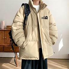 棉衣男冬季新款港风大码立领羽绒棉面包服学生棉服MF900-P58(现货，男装棉衣，星座214-3