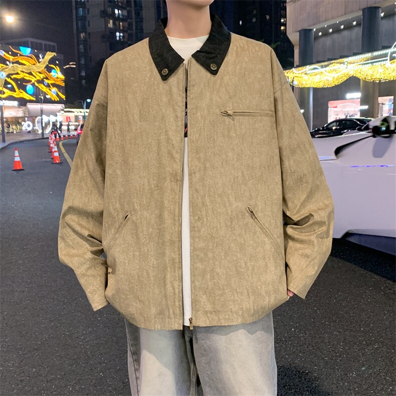 现货 春季新款工装夹克男飞行员美式上衣外套A257-P85图片