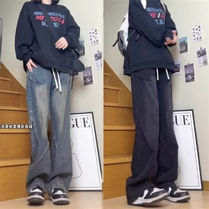 【好质量抖音品质大量现货】秋季高质量牛仔裤。图片