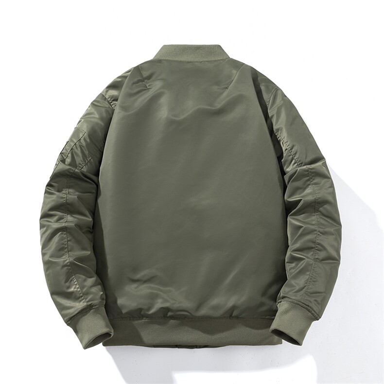 现货三色秋冬季潮牌夹克棉衣棒球服欧美街头飞行员外套情侣装,男装棉衣,电商A105