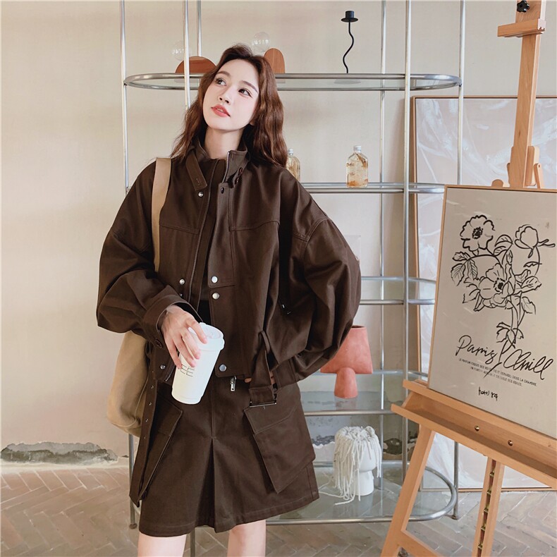 现货主推25秋时尚休闲2C326-W308-上衣P175-K268-半裙P110-K168,女装套装/套裙,2C326