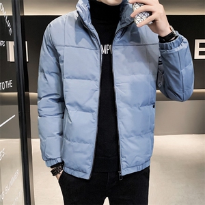 店主风棉衣男 2024冬季新款纯色修身跑量立领棉服外套MY2382-p125图片
