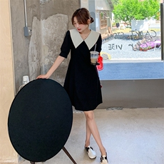 现货主推夏季气质小黑裙连衣裙，女装连衣裙，菡迪欧娜