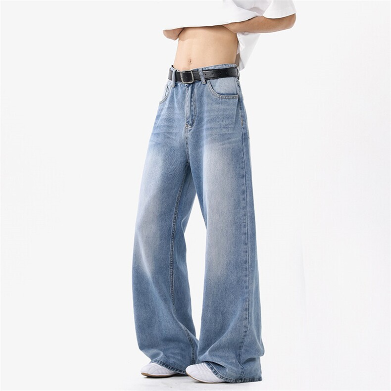 B258-K2580-P55控88抖音品质水洗牛仔裤78%棉22%聚酯纤维,男装休闲裤,电商B258