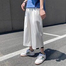 夏季工装休闲裤韩版宽松直筒ins七分百搭裤  1211-特批20图片