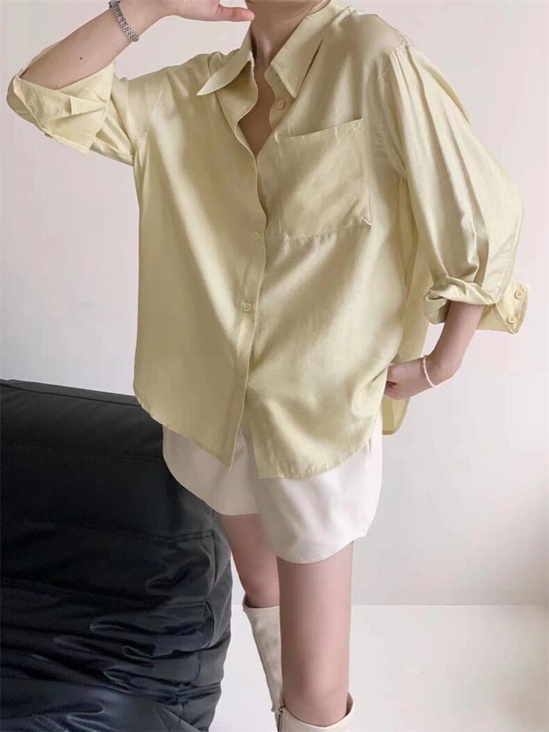 【秋季新品】衬衫，女装衬衫，TWO LAPS