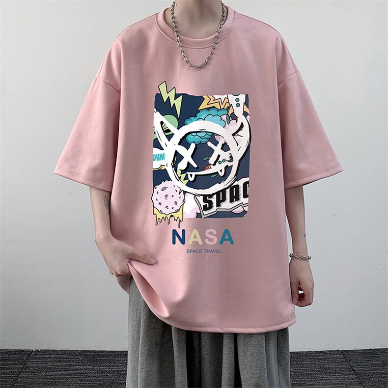 麂皮绒短袖t恤男大码半袖男JD82275-P25,男装T恤,电商A040