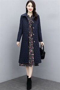 2021新时尚毛呢棉衣套装优雅淑女范气质休闲舒适大气实用图片