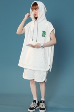 夏款T恤时尚中性风套装提花背心短裤两件套男女8028-P90控价118，男装背心/马甲，电商A441-1