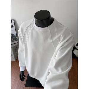 美式复古300g华棉解构长袖卫衣男W50982特P23 W50982J加绒特P27图片