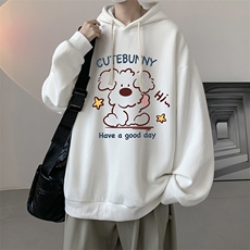 连帽卫衣男大码胖子帽衫大号运动服WY2434-P35，男装卫衣，电商A040