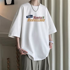 230g重磅纯棉短袖t恤男大码半袖半截袖DX17384-P20，男装T恤，电商A040