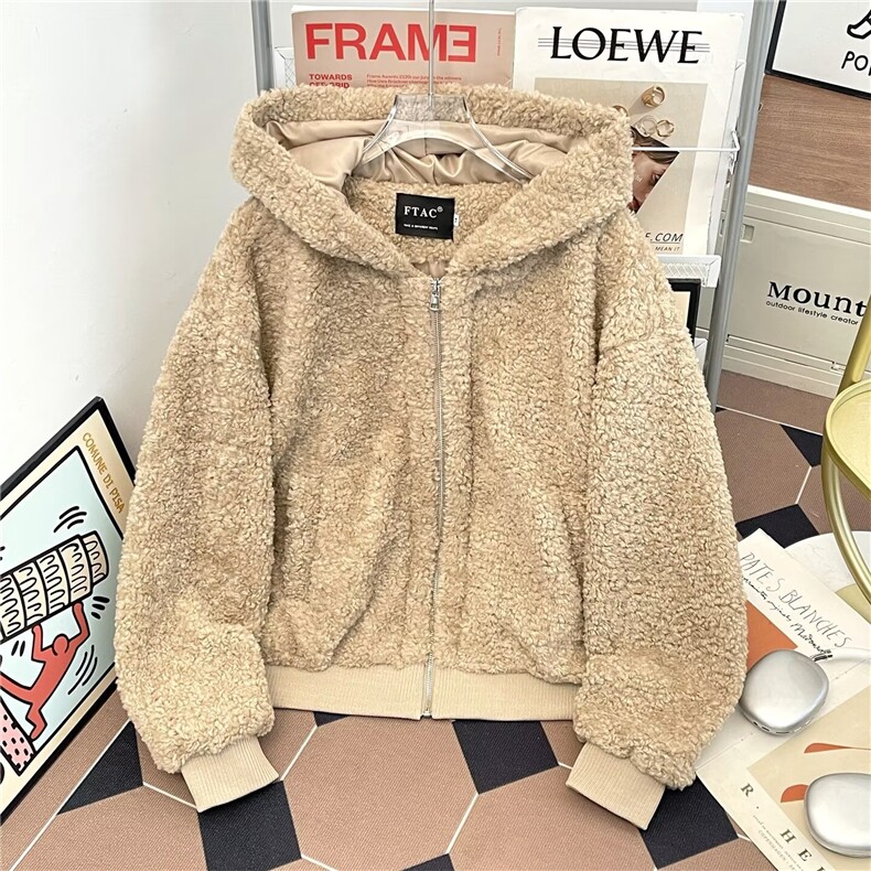 加厚保暖毛领棉服夹克潮流简约棉衣7821P95,男装夹克,星座410-2