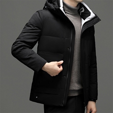 BZX6807钱塘2020-2秋冬中年男士连帽时尚休闲保暖羽绒外套P230，男装羽绒服，钱塘207-2